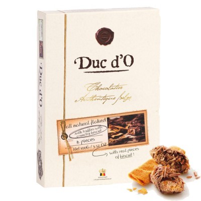 Trufas de leche con Crujiente Biscuit