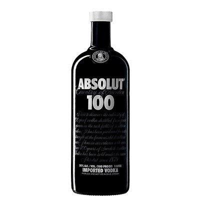 Vodka Absolut 100 Black
